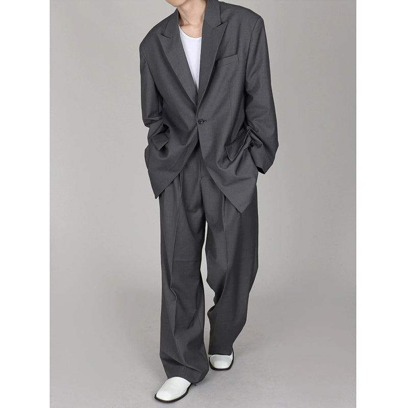 Oversized Relaxed Fit Suit and Trouser