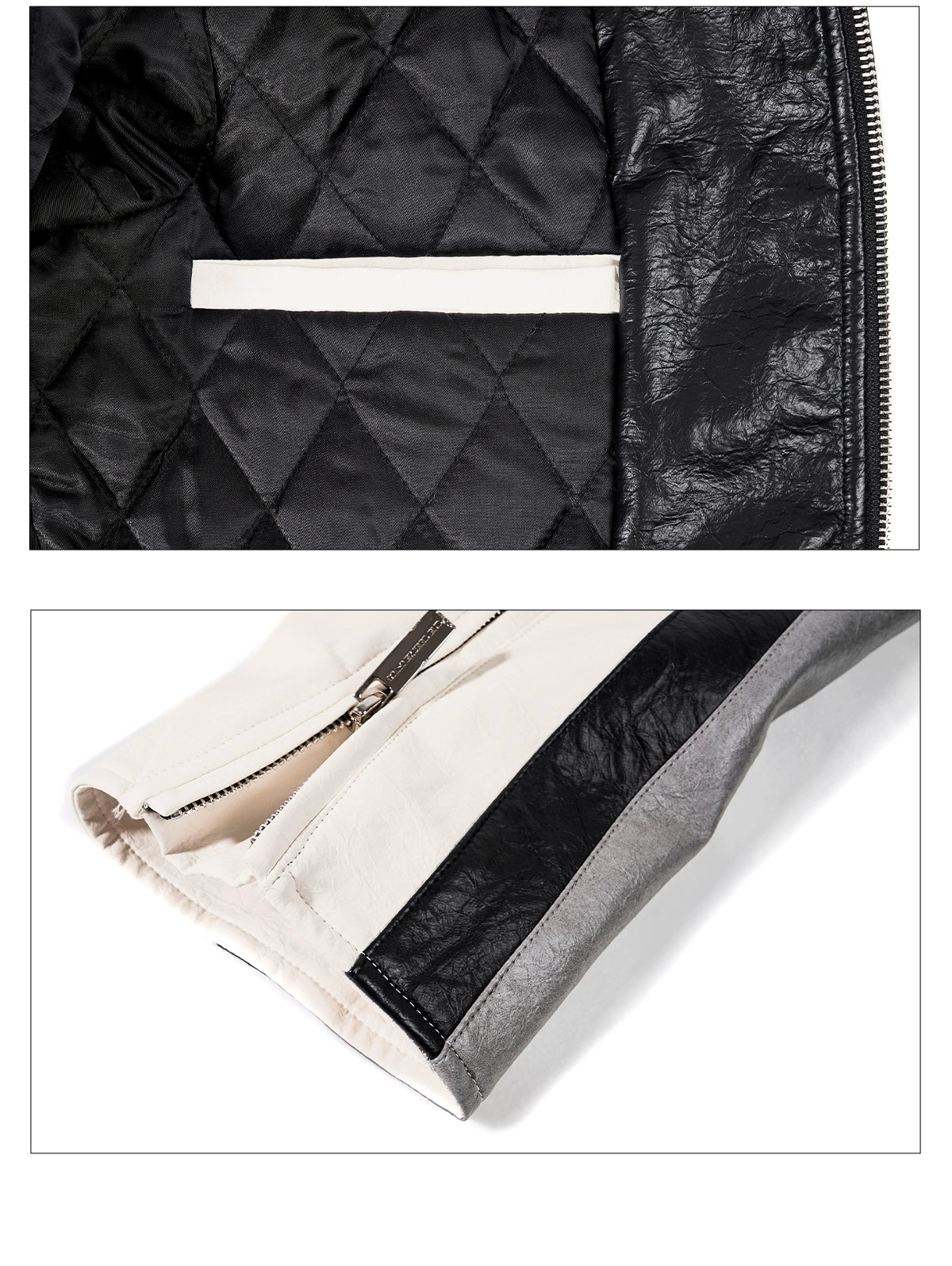 Blush Velocity Racing Moto Jacket