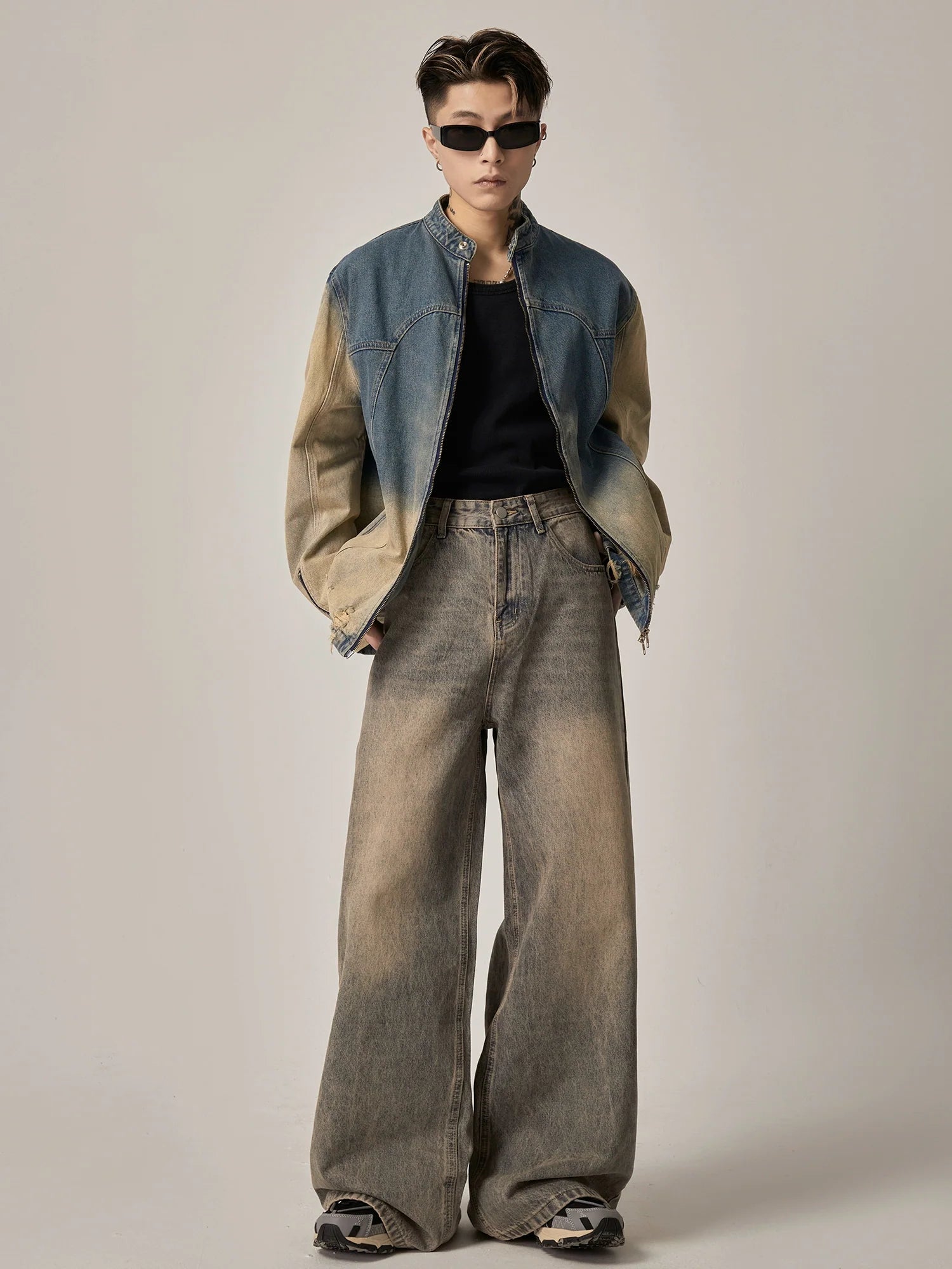 Sandstorm Fade Ultra-Wide Leg Vintage Jeans