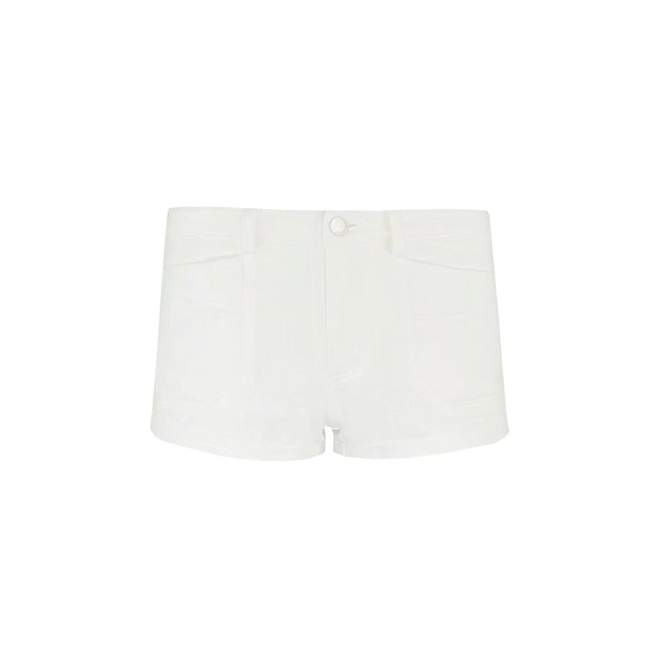 Low-waist Denim Super Short Shorts