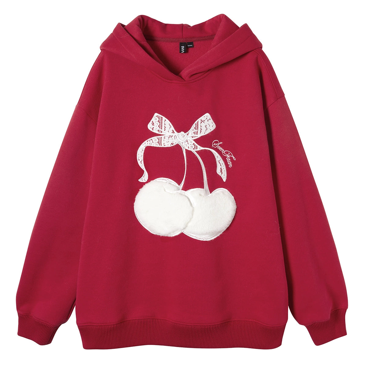 Cherry Bow Knit Sweater