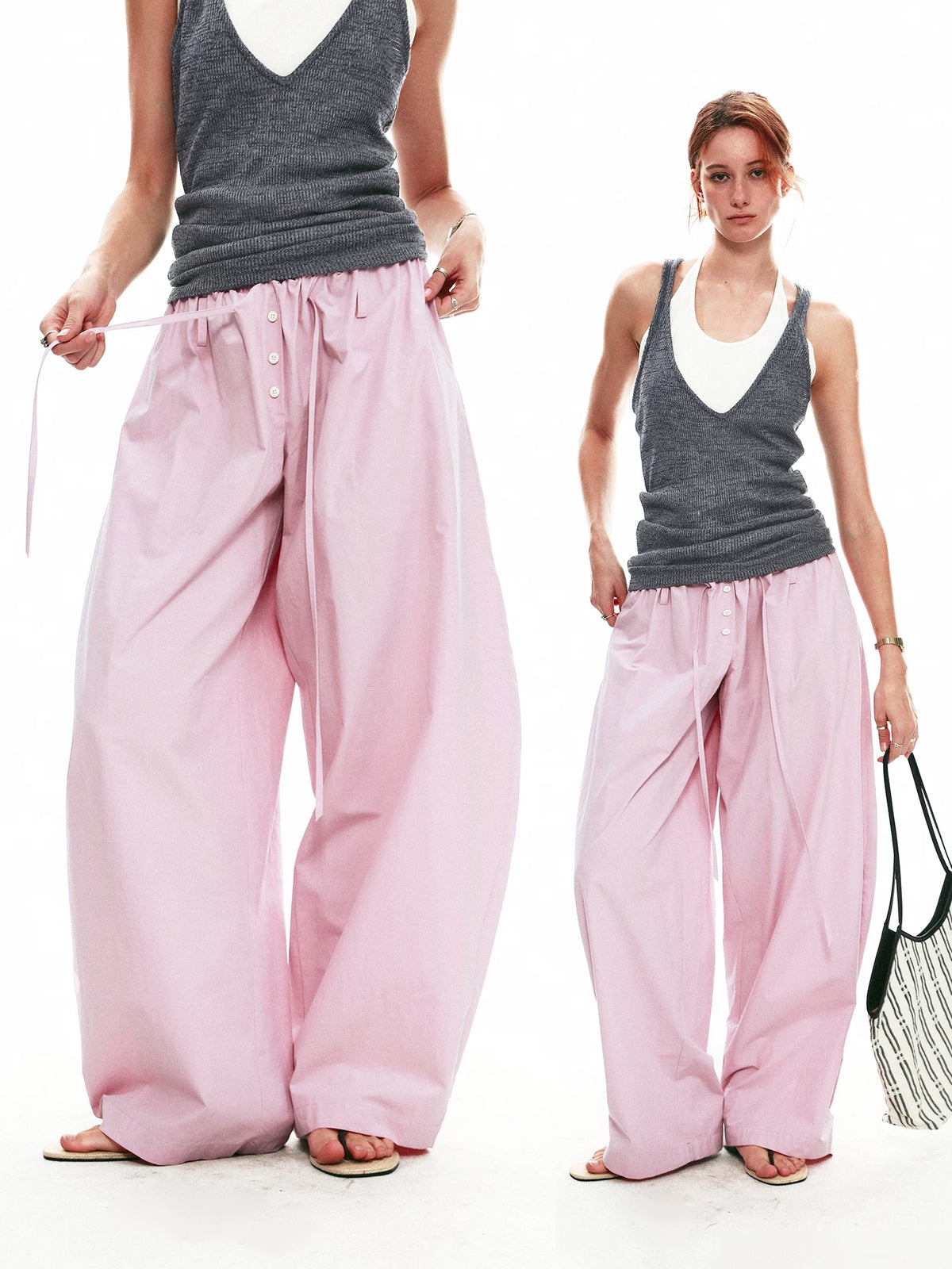 Haven Balloon Wide-Leg Pants