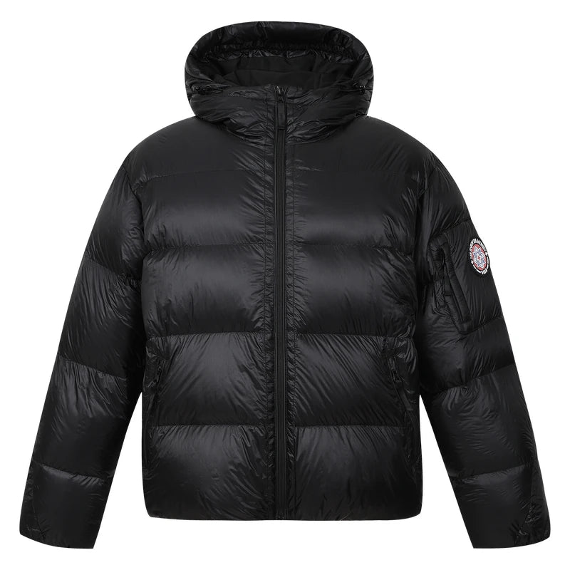 Glacier Halo Reflective Hooded Puffer Jacket