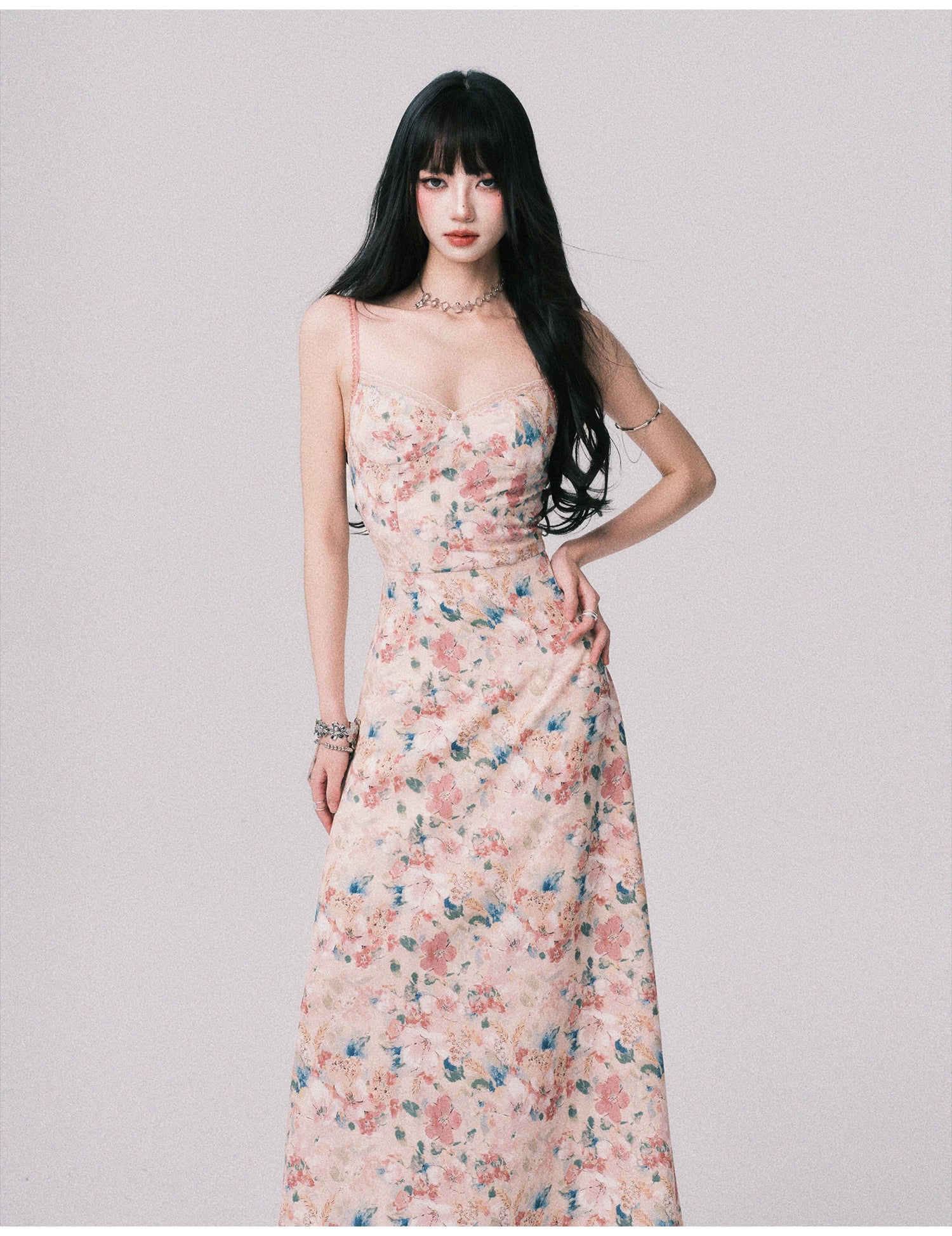 Blush Garden Daydream Maxi Dress