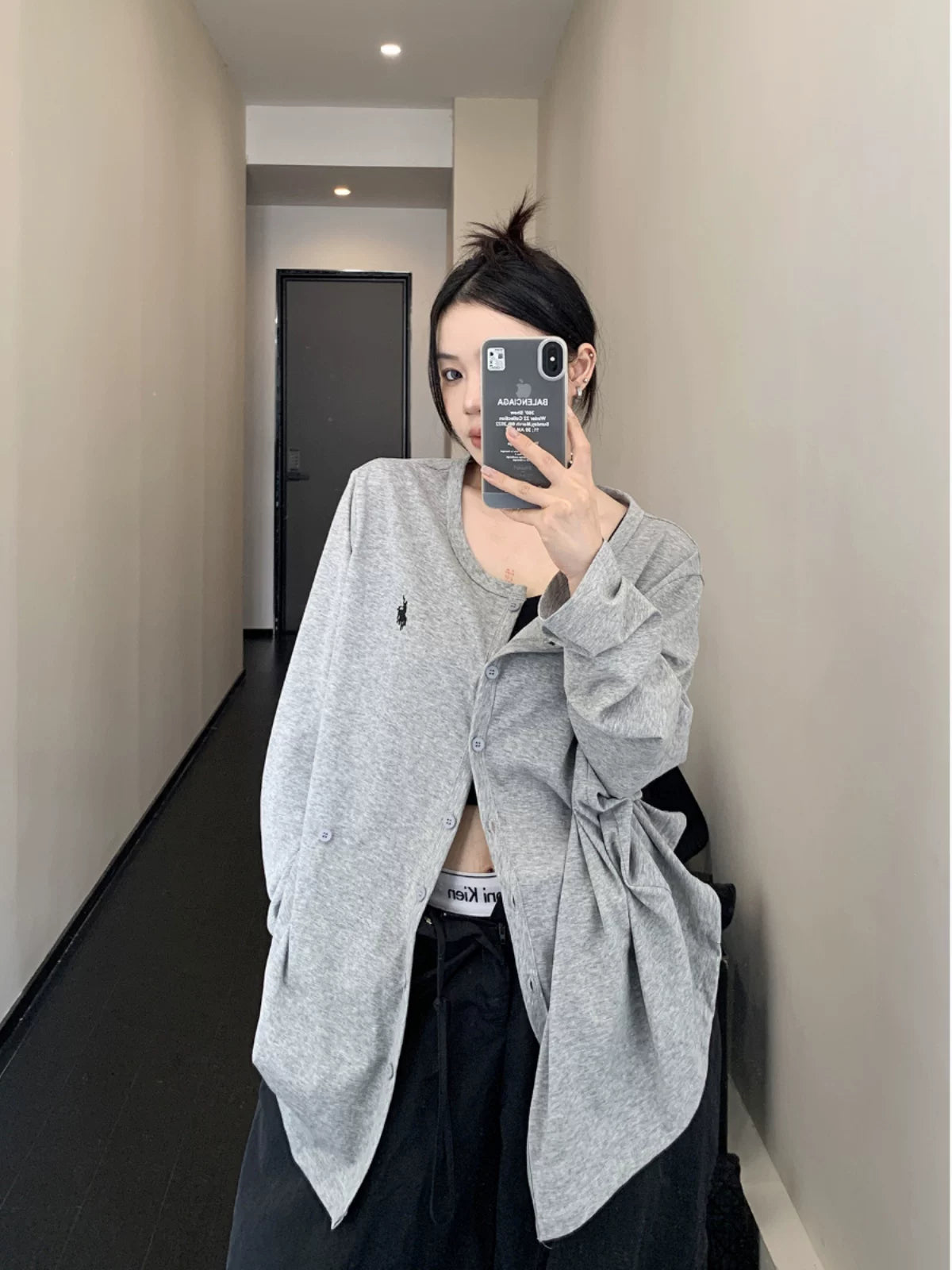 Cloud Rider Button Cardigan