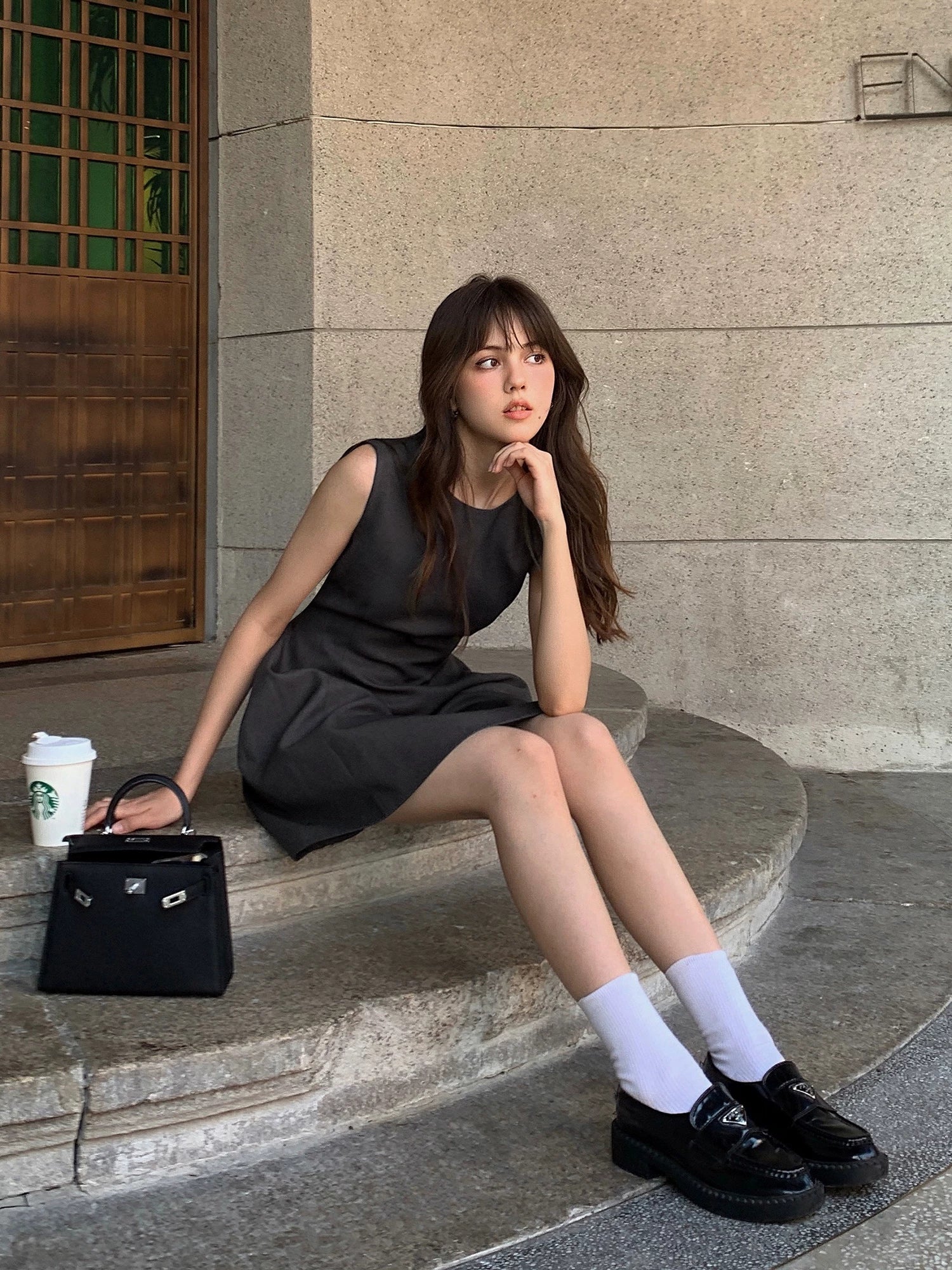 Luna Sculpt Mini Dress