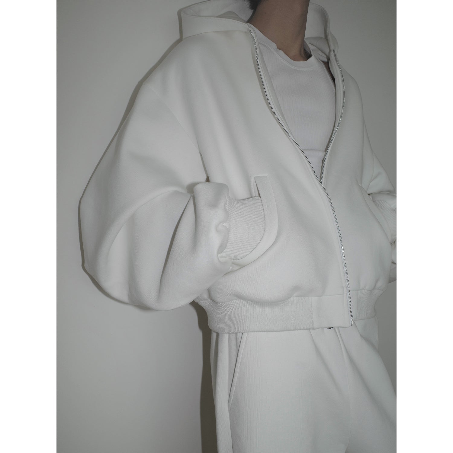 Heavyweight Boxy Hoodie and Wide-Leg Sweatpants Setup