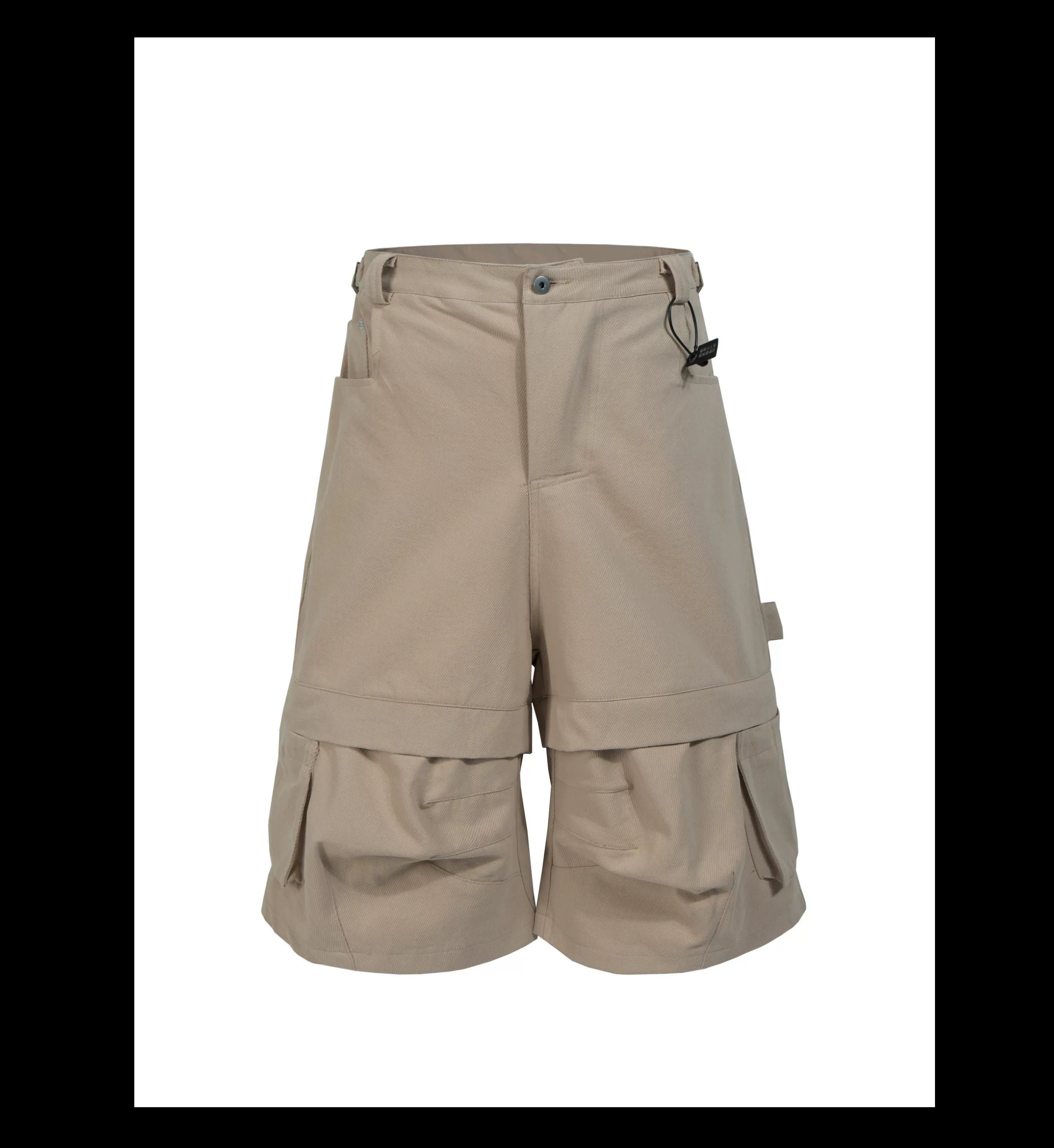 Onyx Parallax Layered Cargo Culottes
