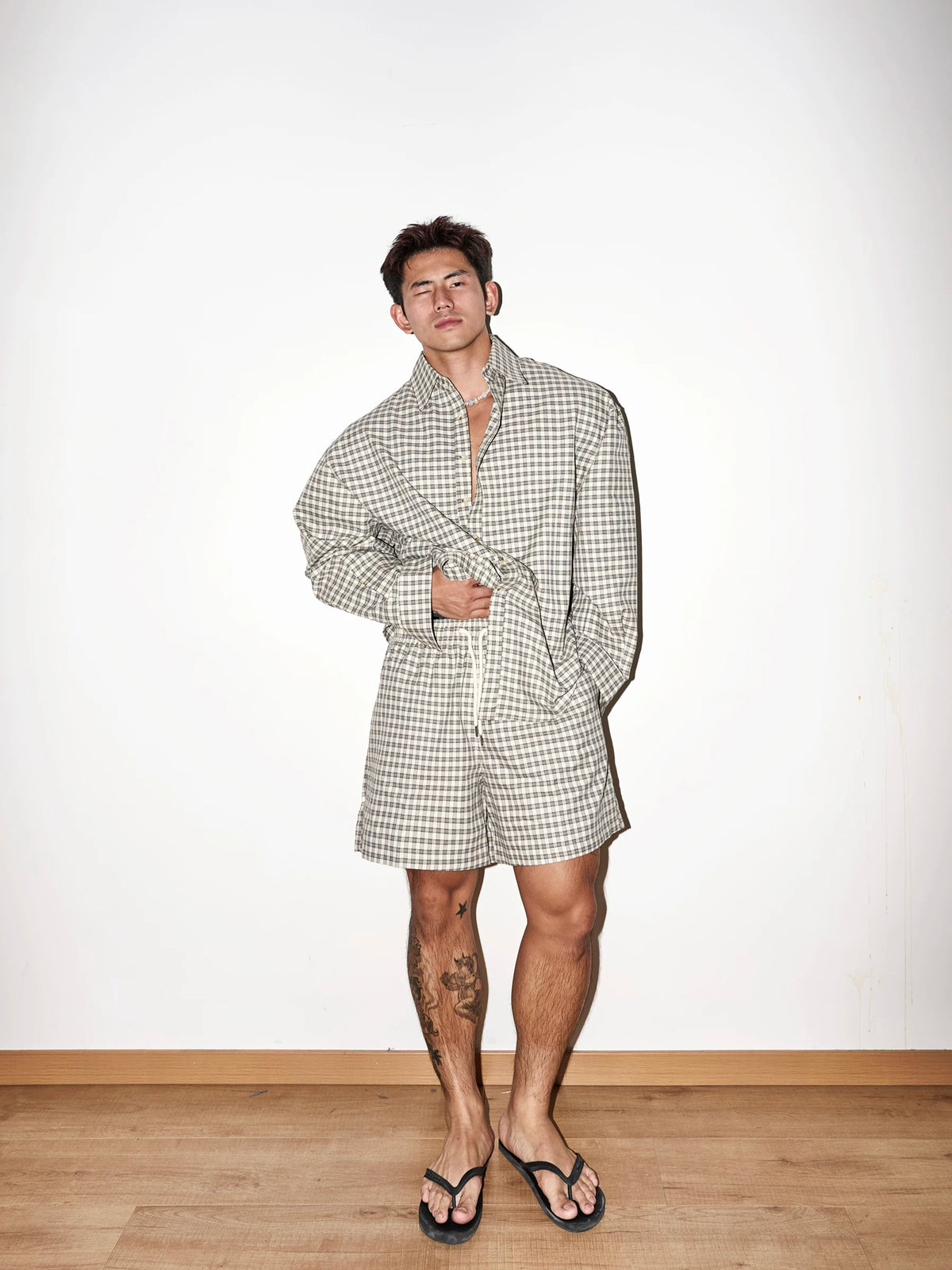 Heritage Check Relaxed Button-Up Shirt