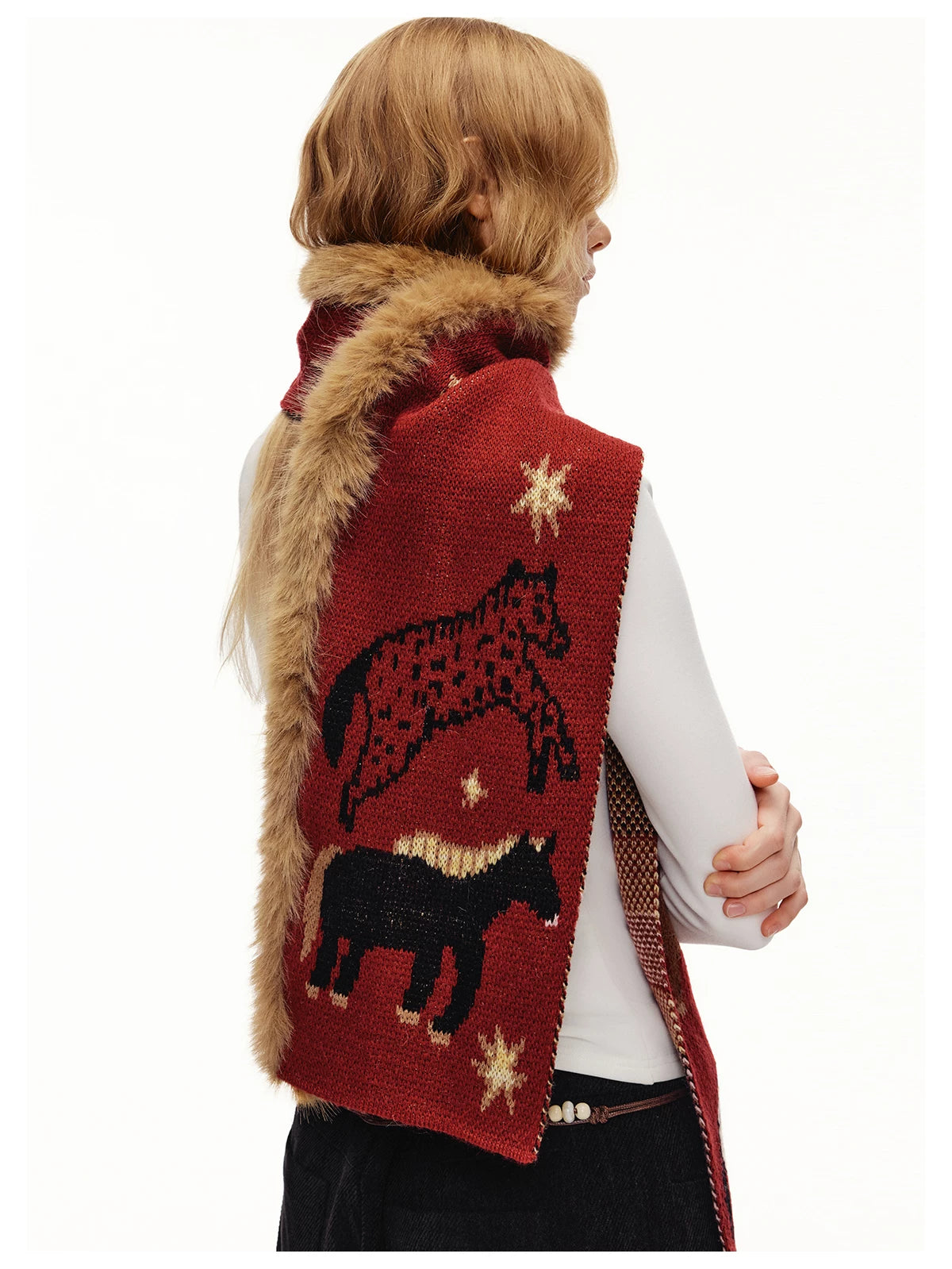 Starlight Pony Meadow Furry Scarf