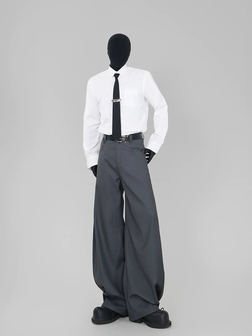 Midnight Luxe Satin Shirt