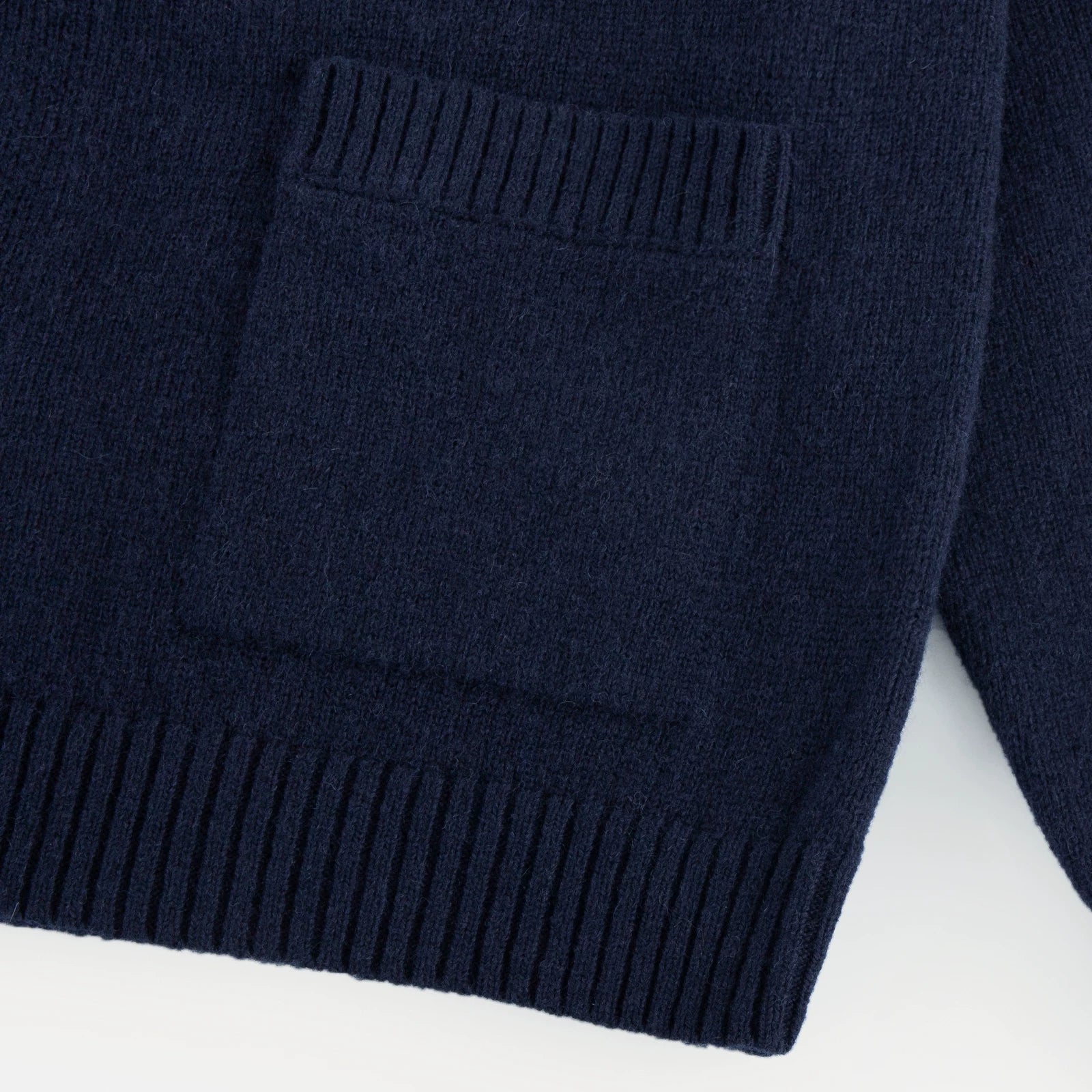 RWS Loft Stand-Collar Wool Cardigan