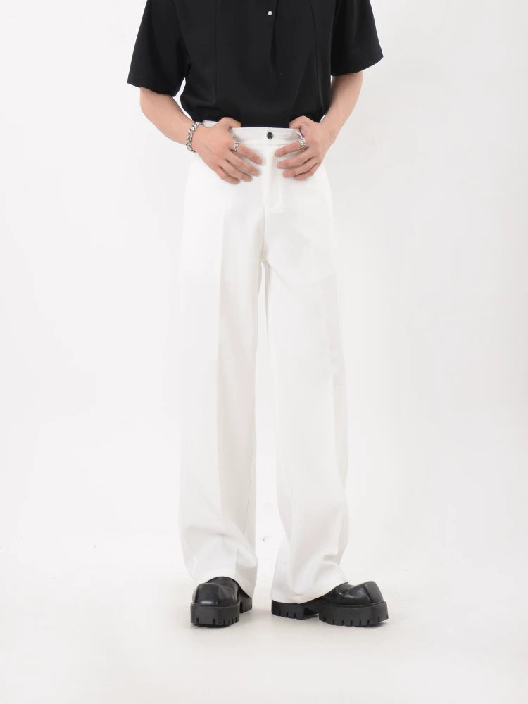 Glacier Line Tailored Wide Trousers