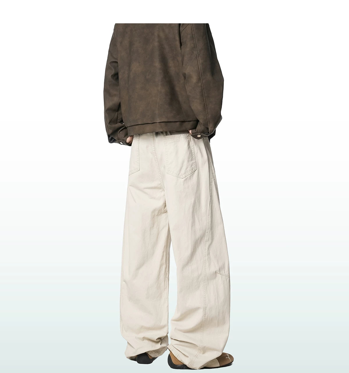Sage Drift Wide Cargo Trousers