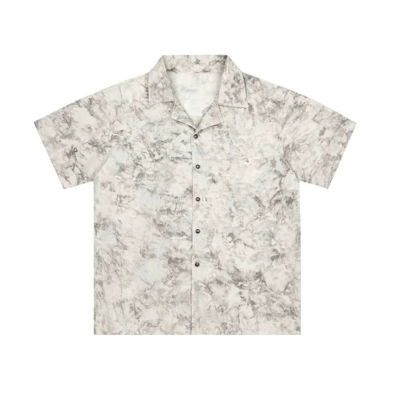 Raw Edge Floral Shirt