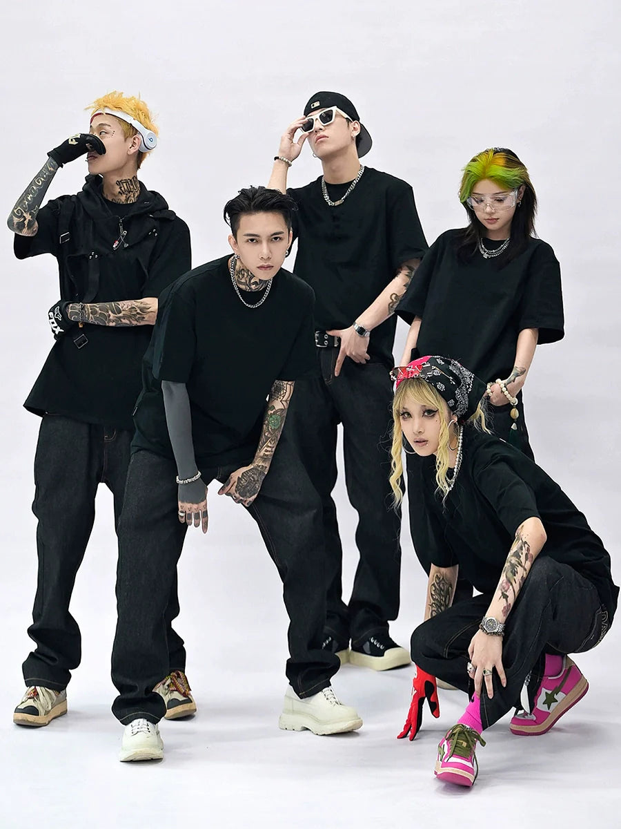 Plain Oversize Street Tee