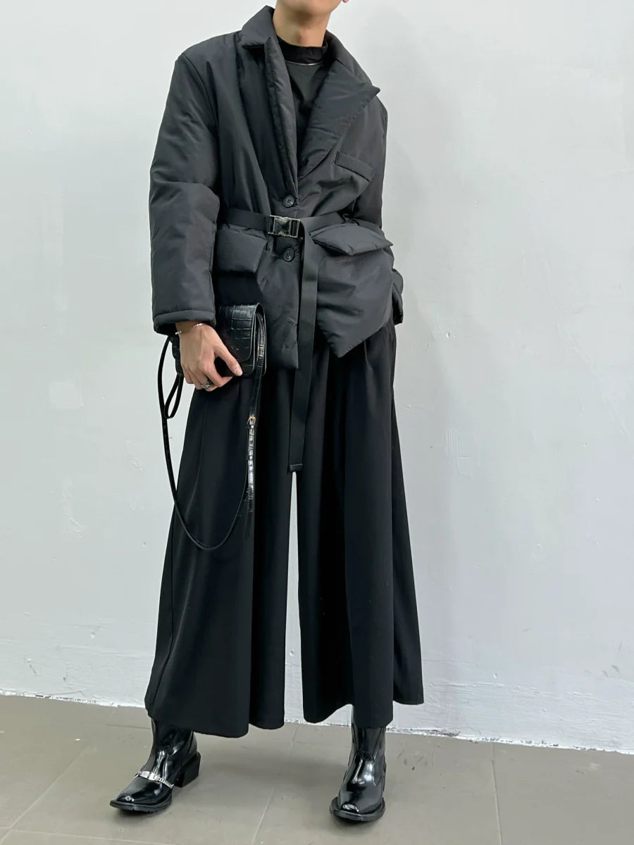 Sable Dune Pleated Gaucho Pants