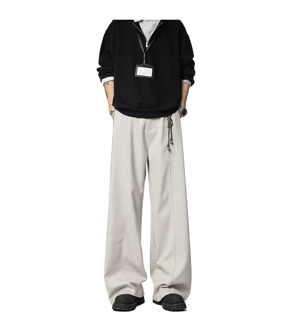 Cafe Scholar Woolwide Trousers