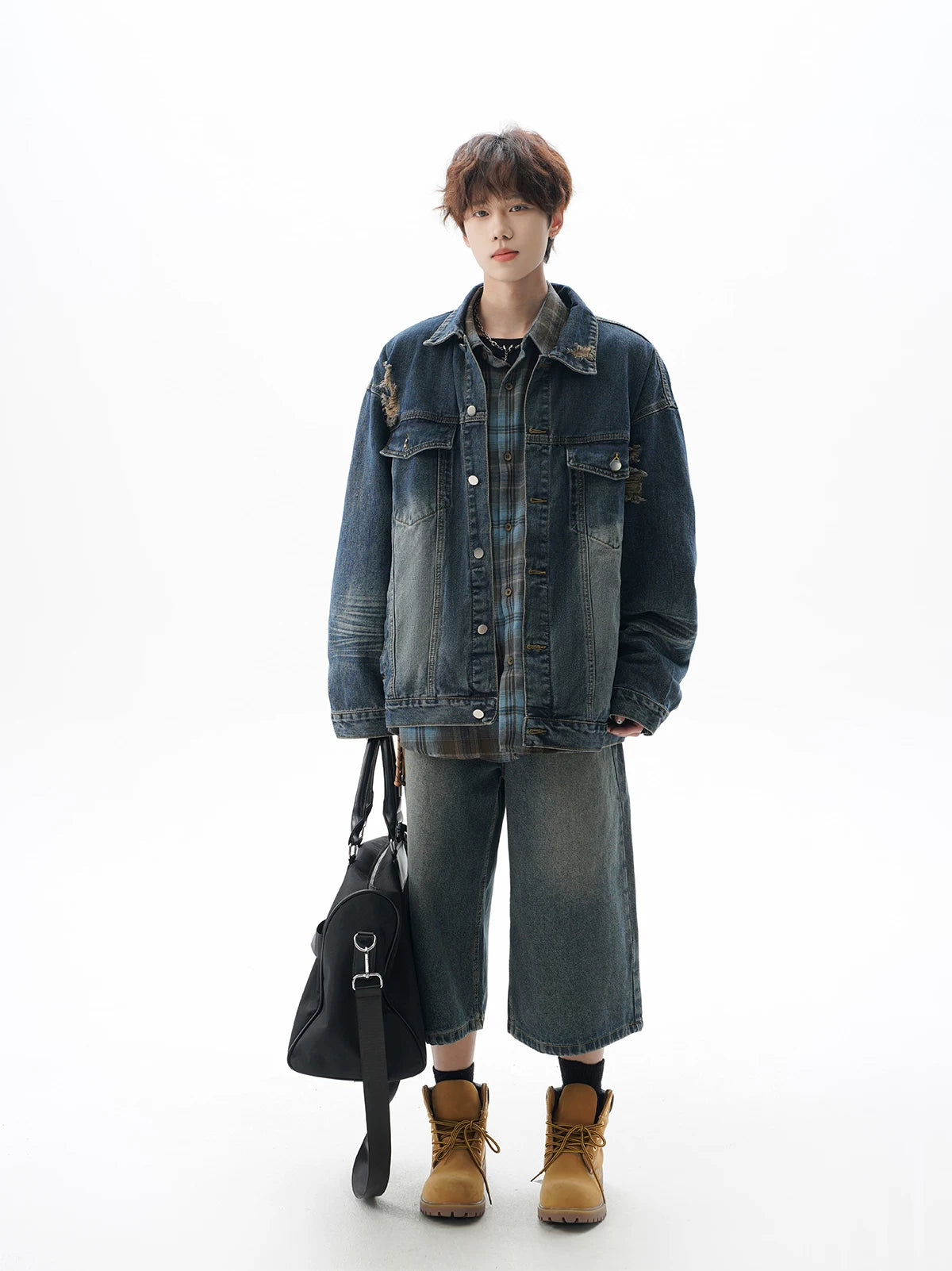 Patch Vintage Denim Jacket