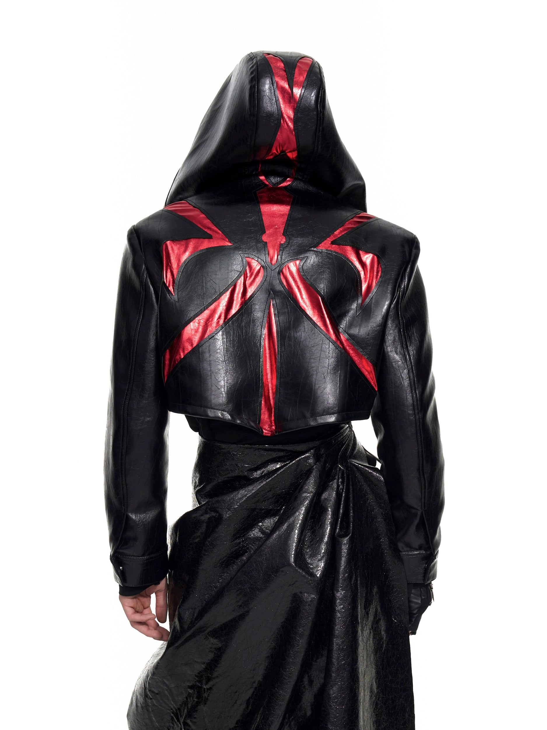 Black Bat Hooded Jacket