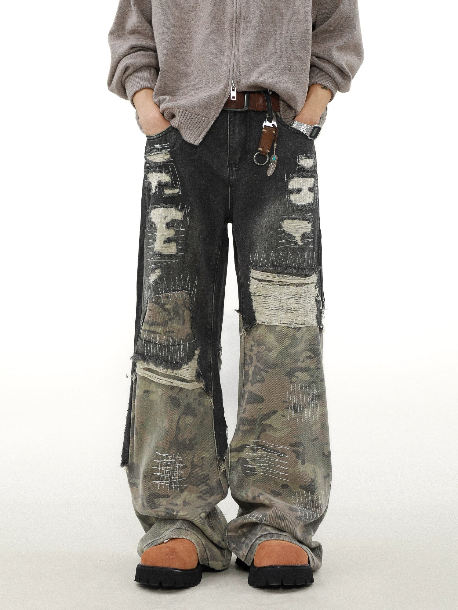 Warpatch Camo Splice Cargo Jeans