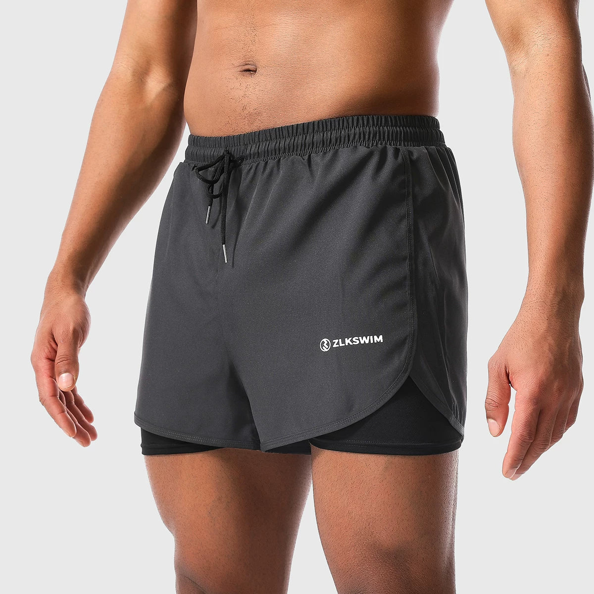 Twin-Layer Rapid-Dry Shield Swim Shorts