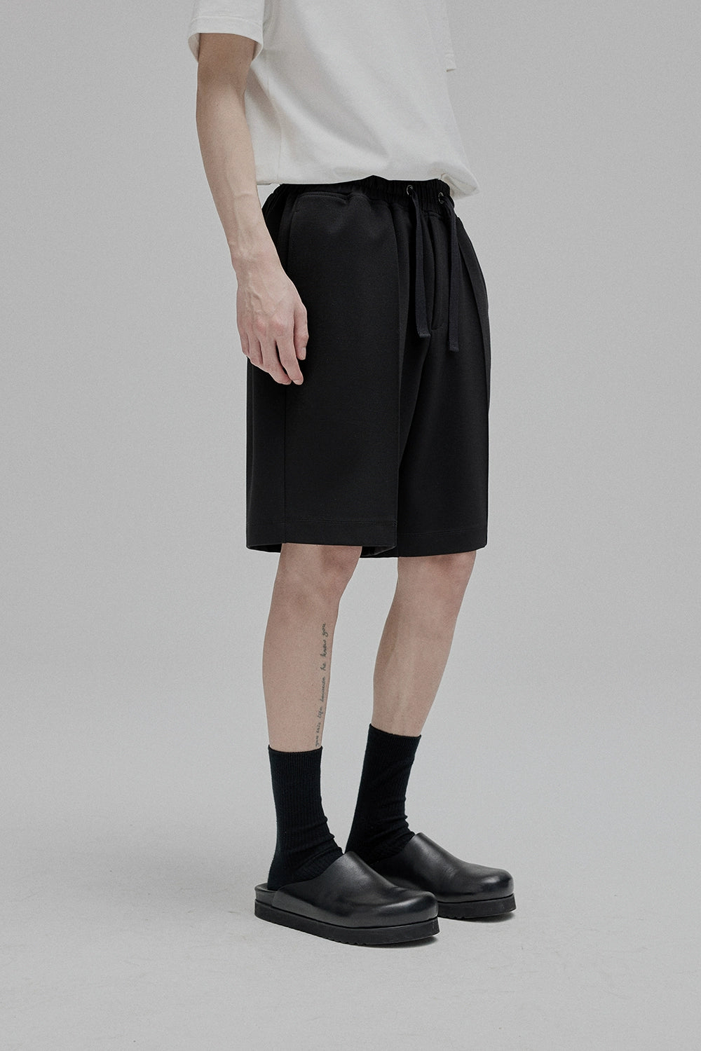 Lace-Up Straight Full/Short Pants