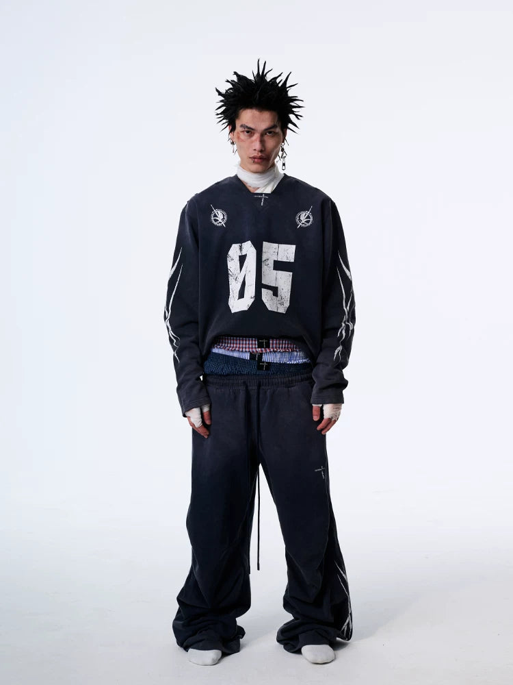 Blackout 05 Distressed Long Sleeve Tee