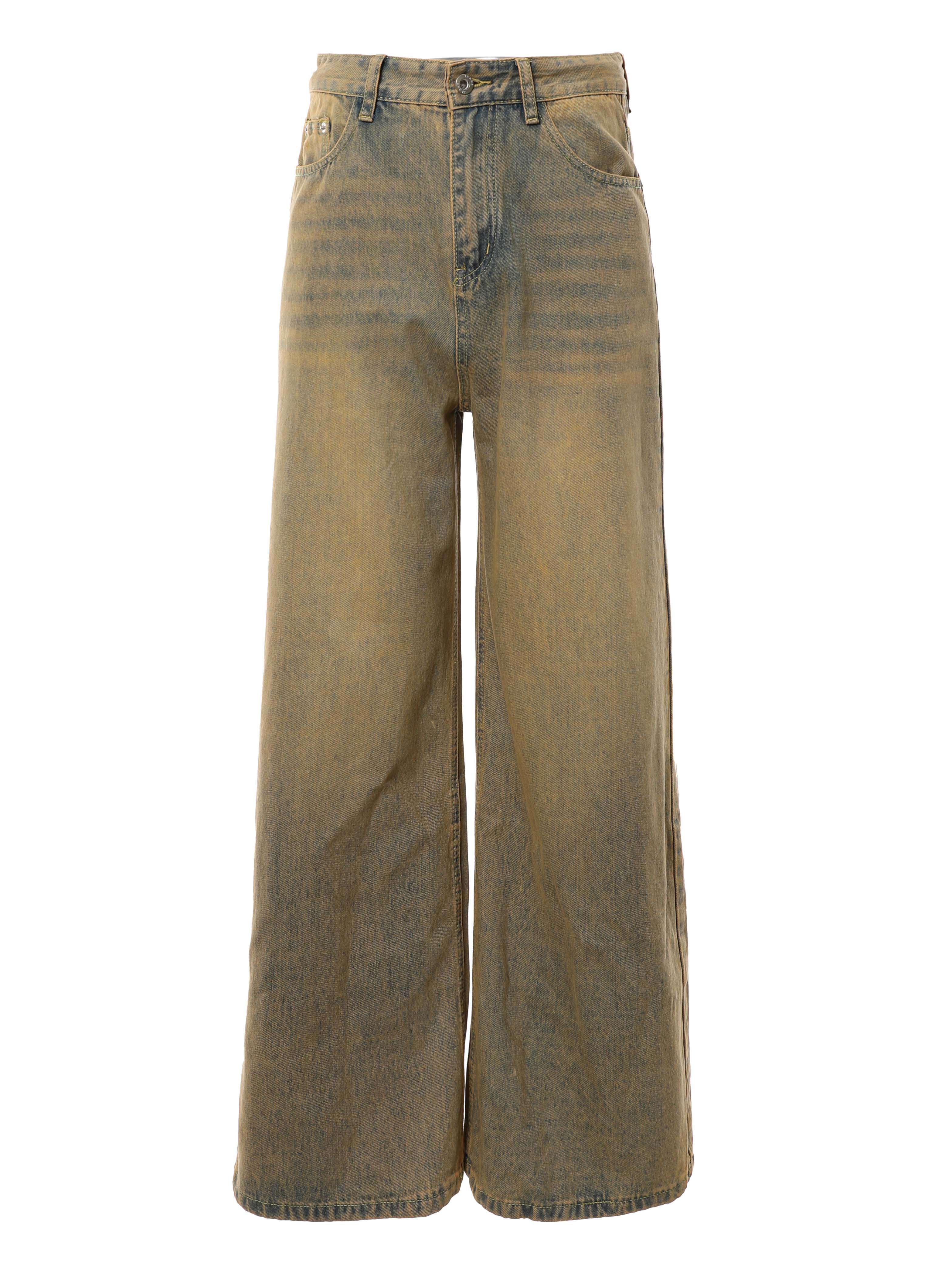 Desert Mirage Wide-Leg Jeans