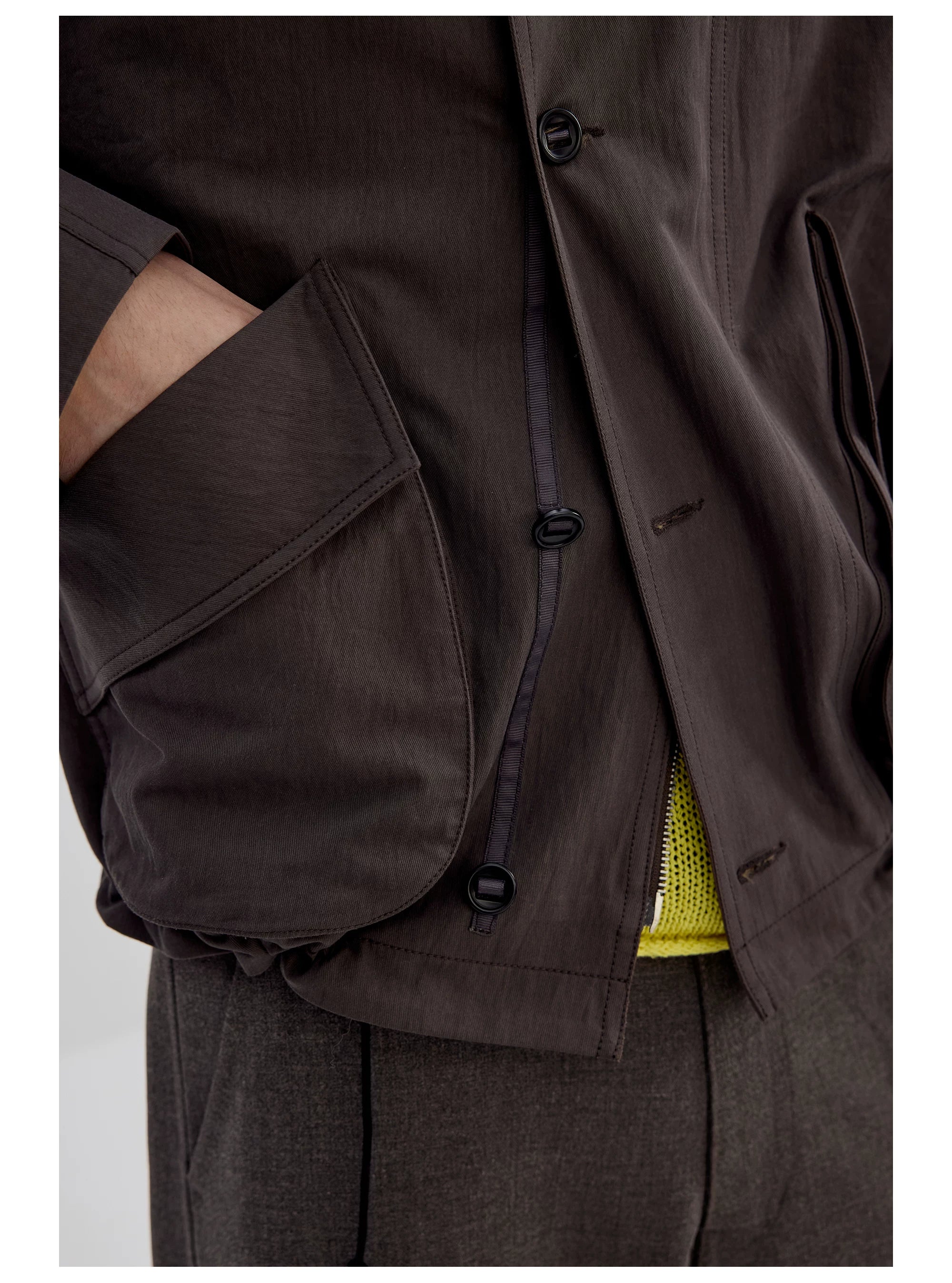 Driftshade Cropped Utility Jacket