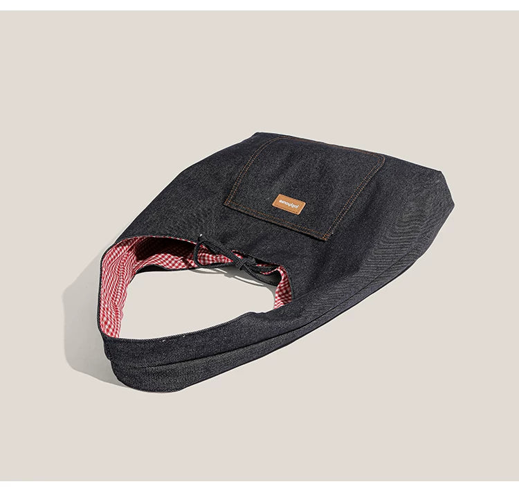 Denim Picnic Sling Tote