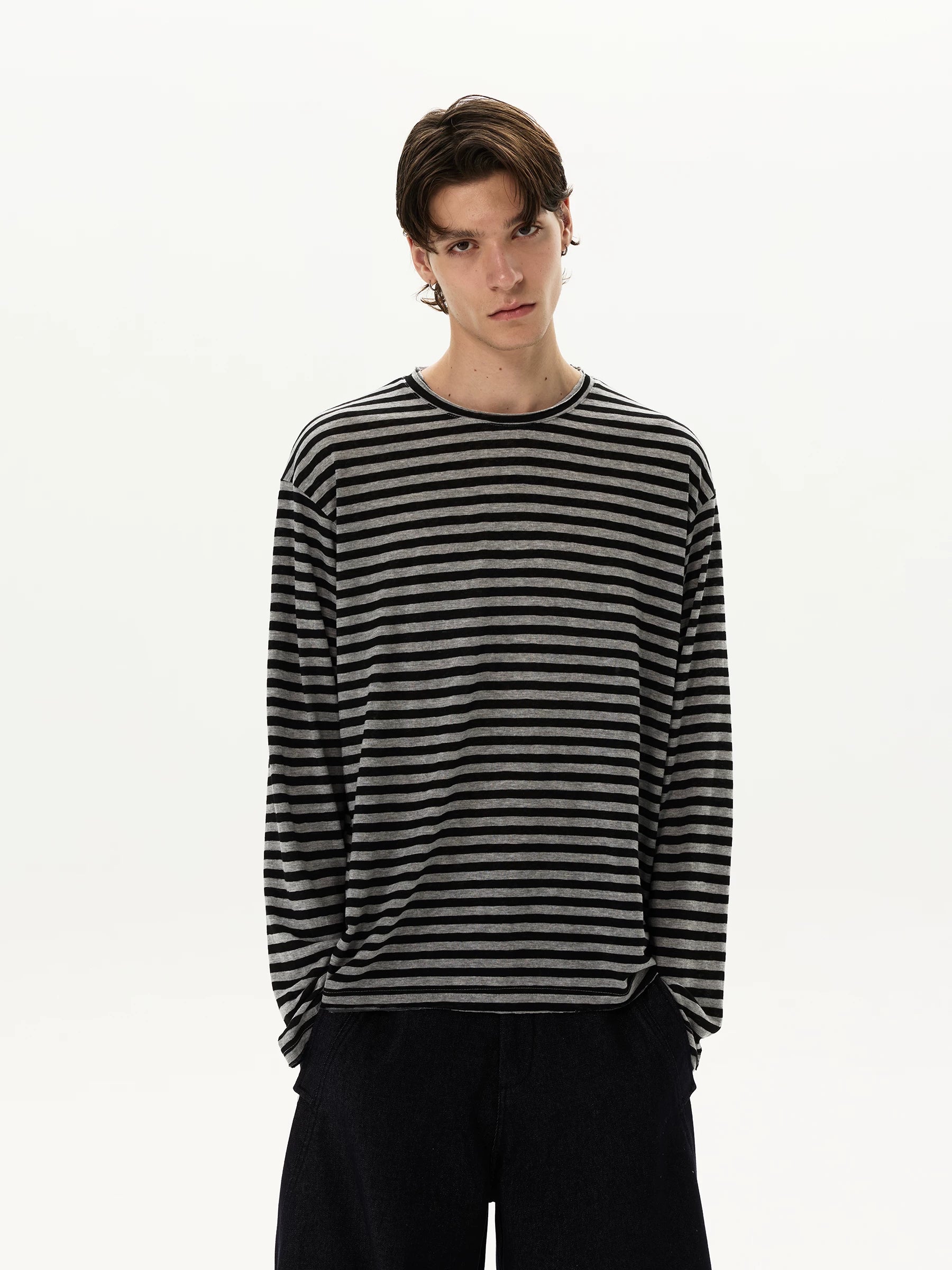 Tide Slouch Stripe Long Sleeve Tee