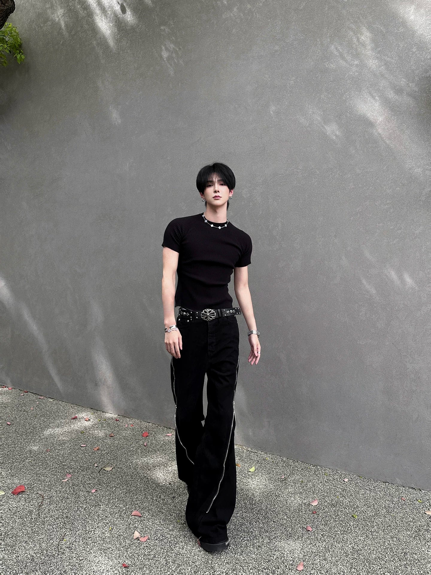 Vortex Rail Twin-Zip Flare Pants
