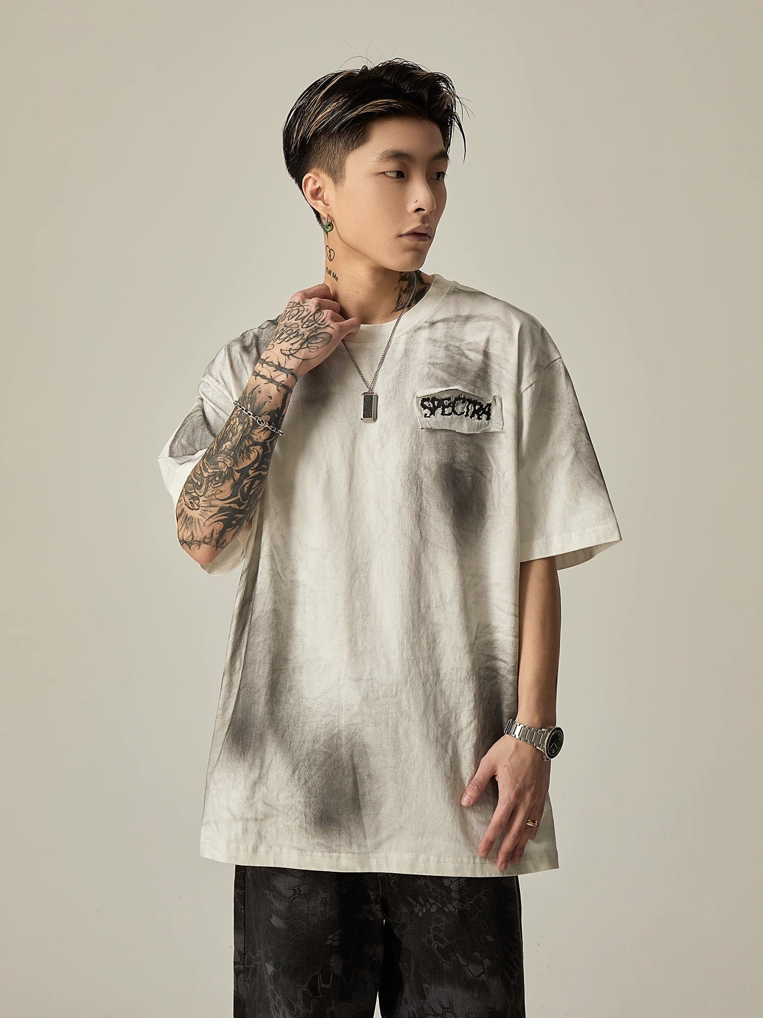 Faded Ombre Streetwear Tee