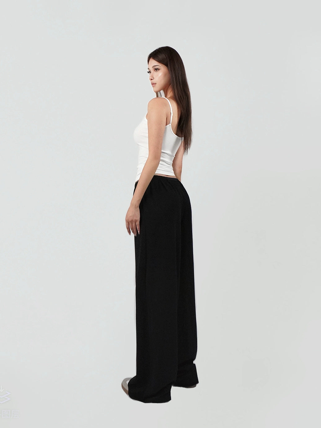 Floor-Length Straight Casual Pants