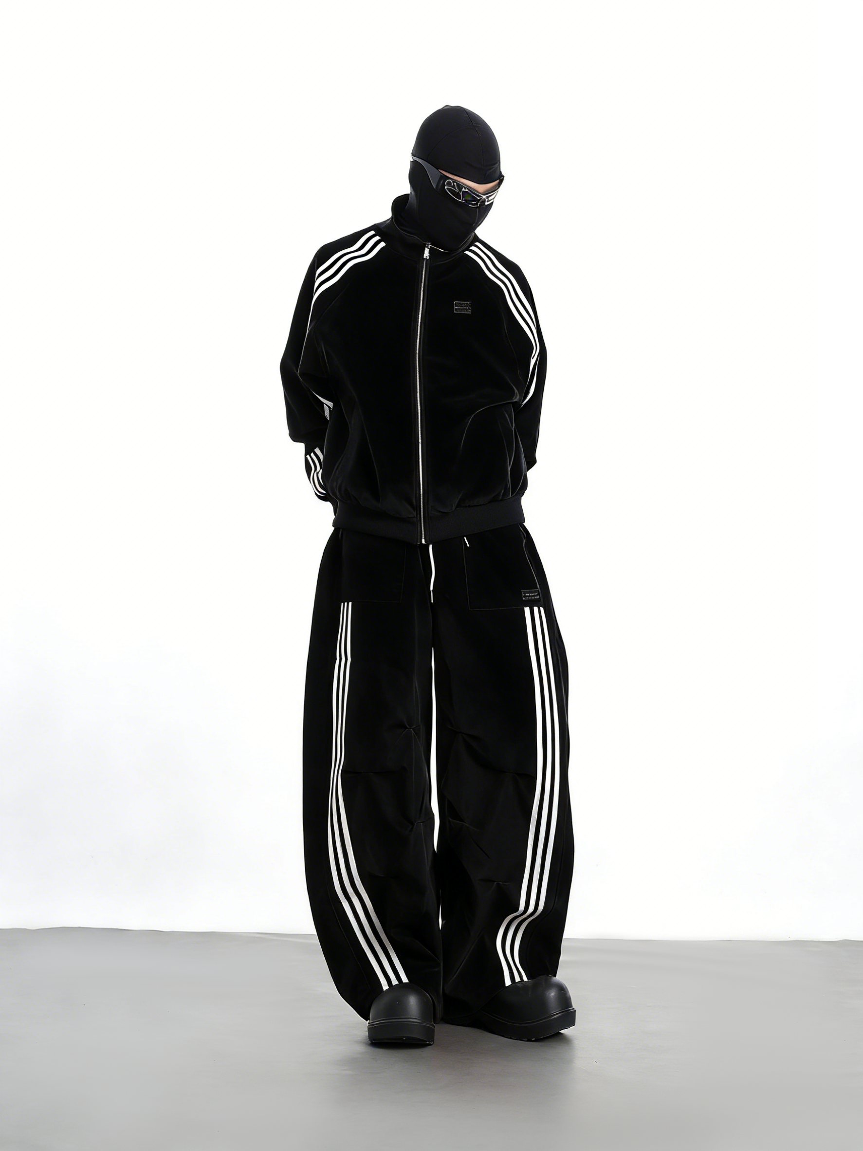 Jetstream Triple-Stripe Bomber Jacket