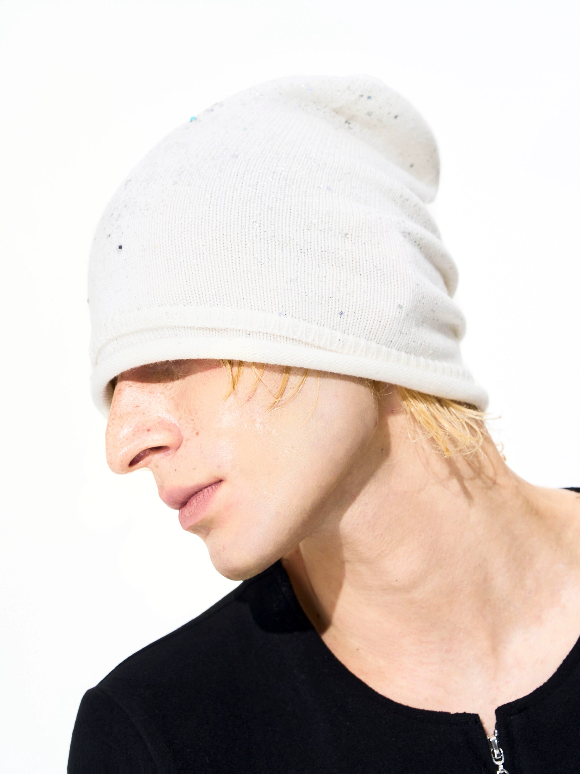 Rhinestone Galaxy Beanie