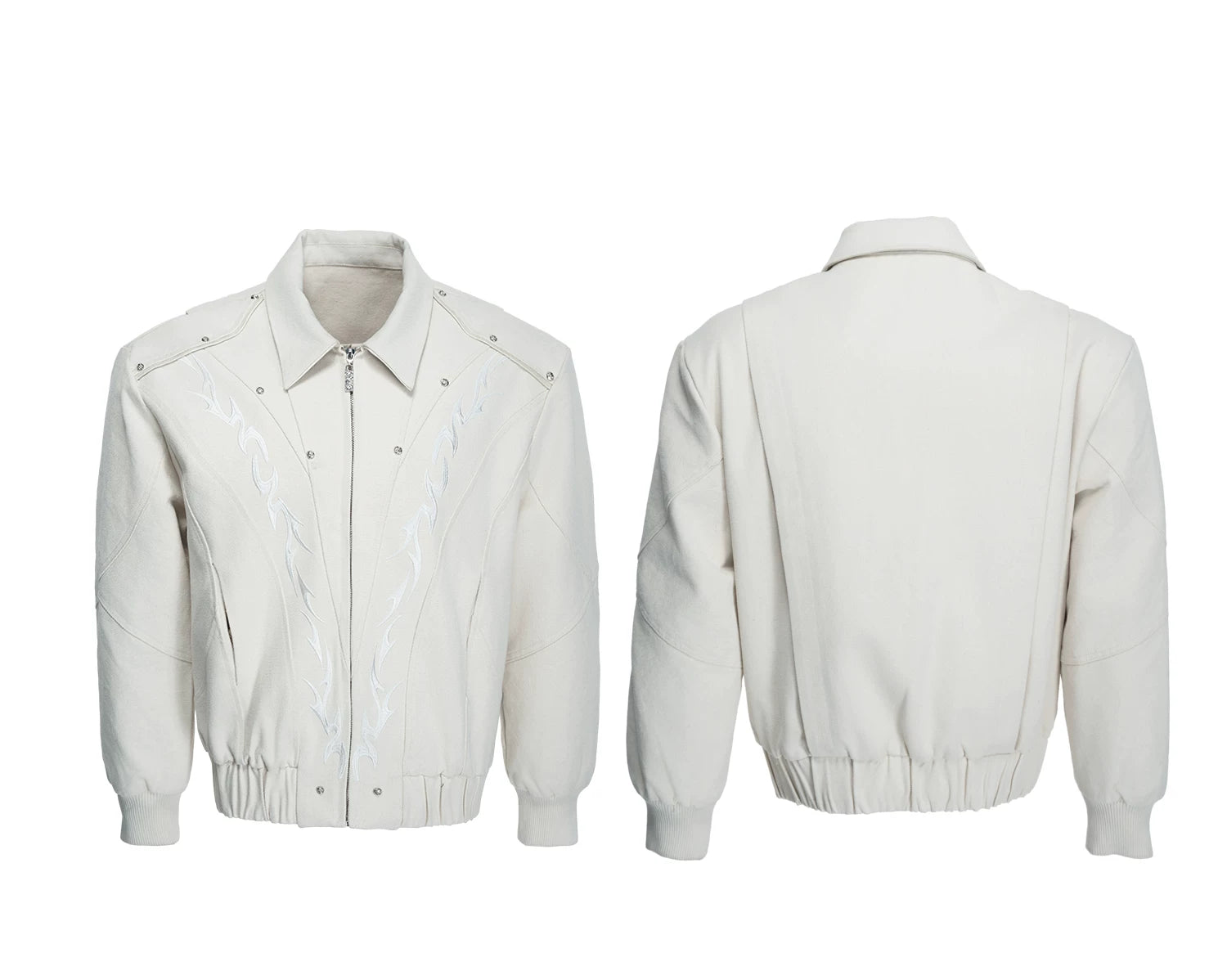 Arcflare Embroidered Bomber