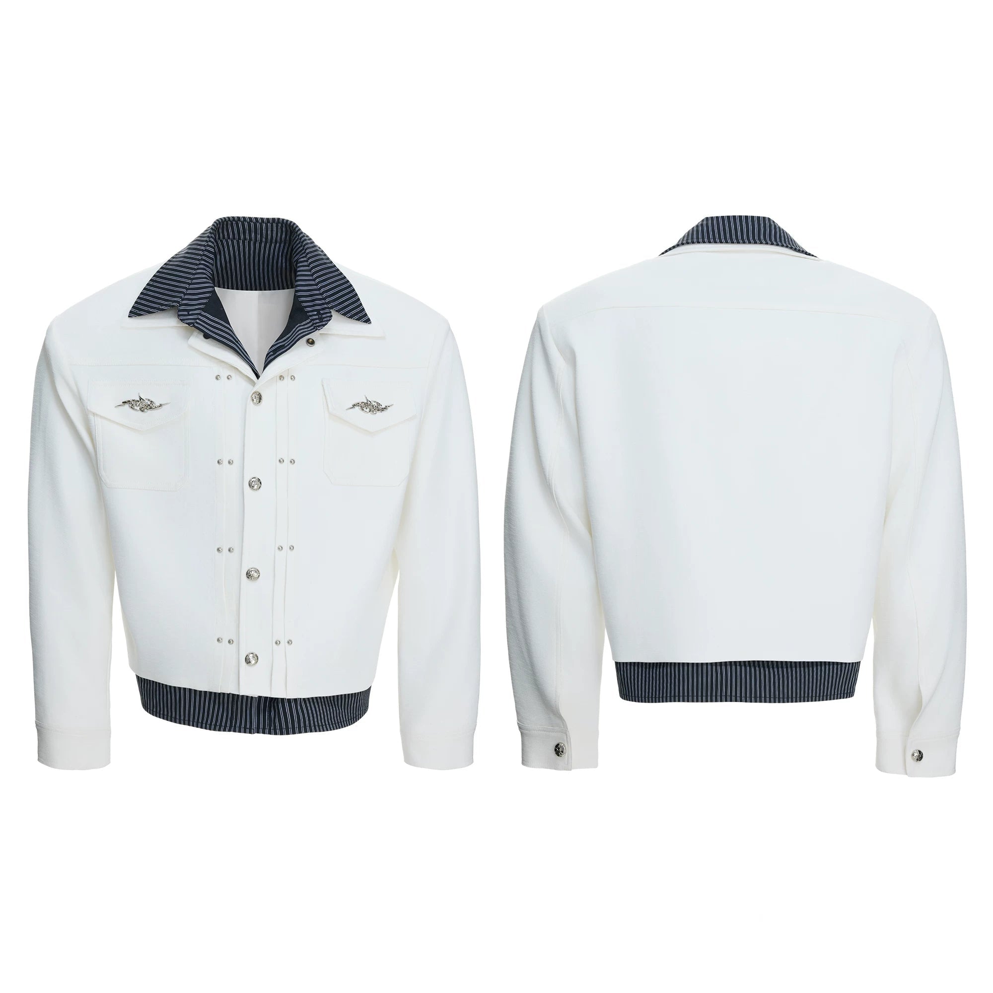 Midnight Relay Embellished Tech Blouson