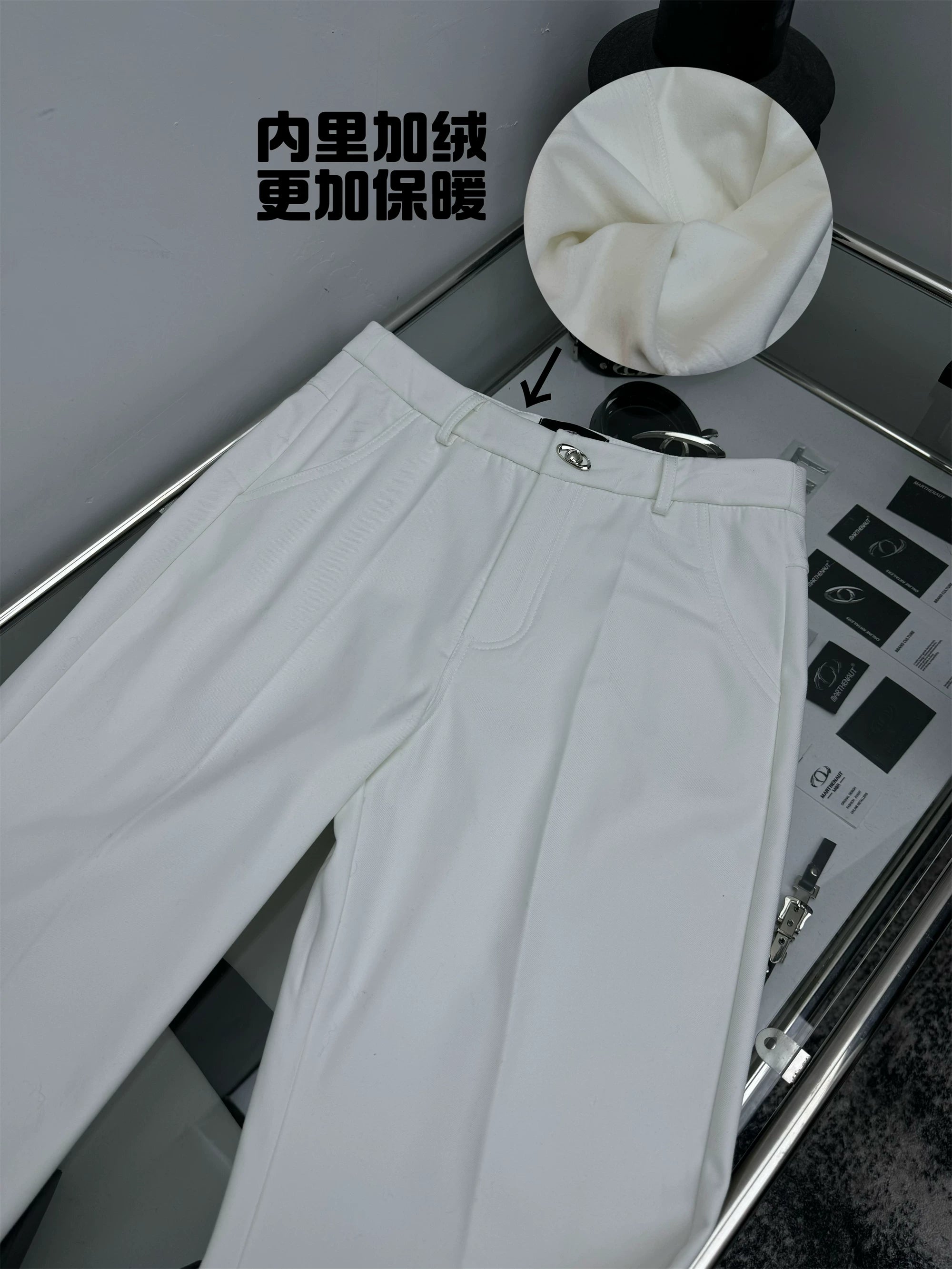 Classic Wide Leg Trousers