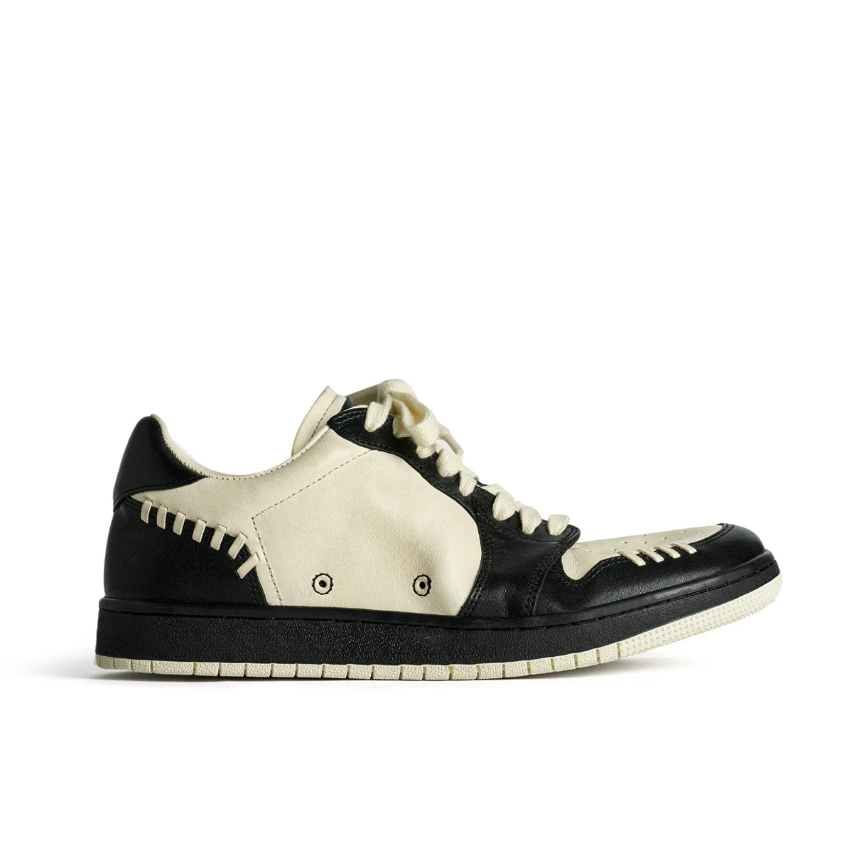 Retro Two-Tone Casual Sneakers