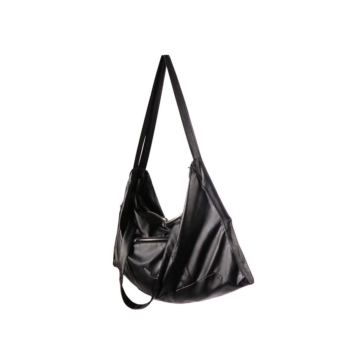 Slouchy Foldover Shoulder Tote Bag