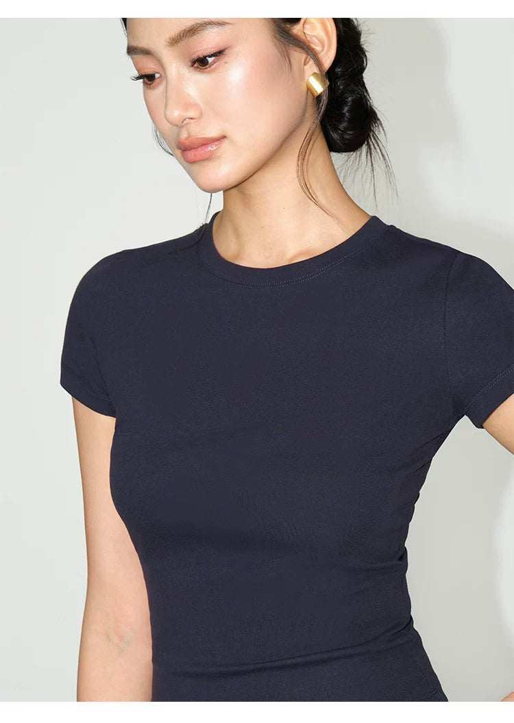 Everyday Sculpt Fitted Crewneck Tee