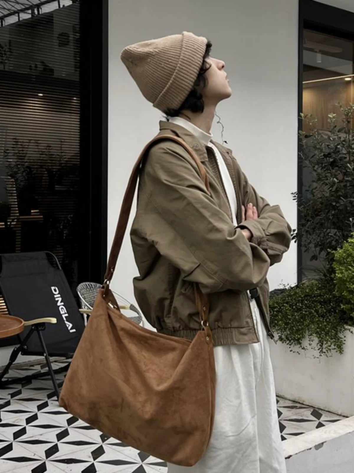 Sienna Drape Hobo Tote