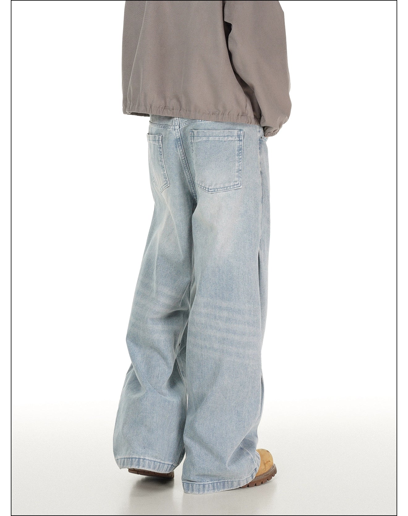 Glacier Wash Giant Leg Jeans