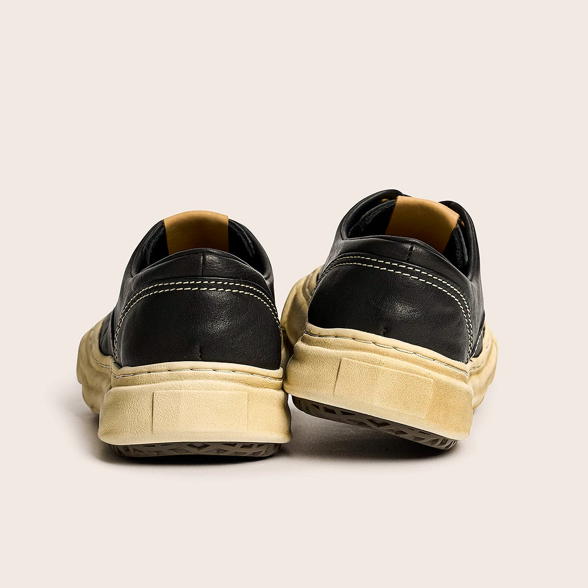 Distressed Washed Sneakers Retro Dissolved Shoes