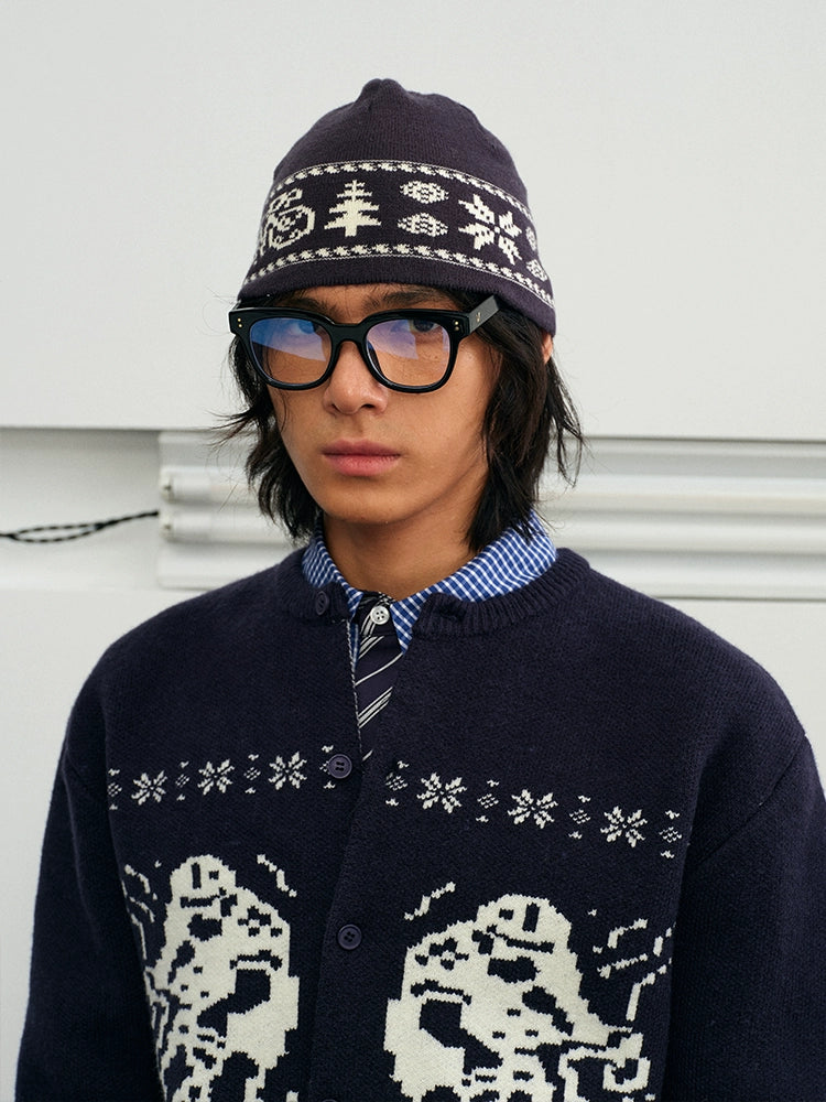 Fair Isle Knit Beanie