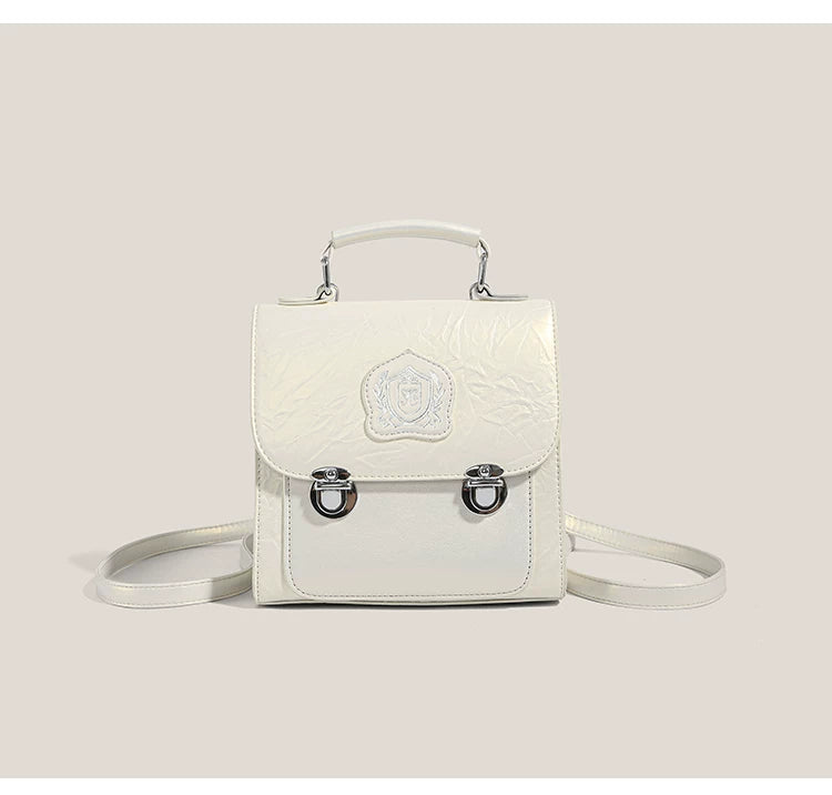 Midnight Crest Mini Satchel