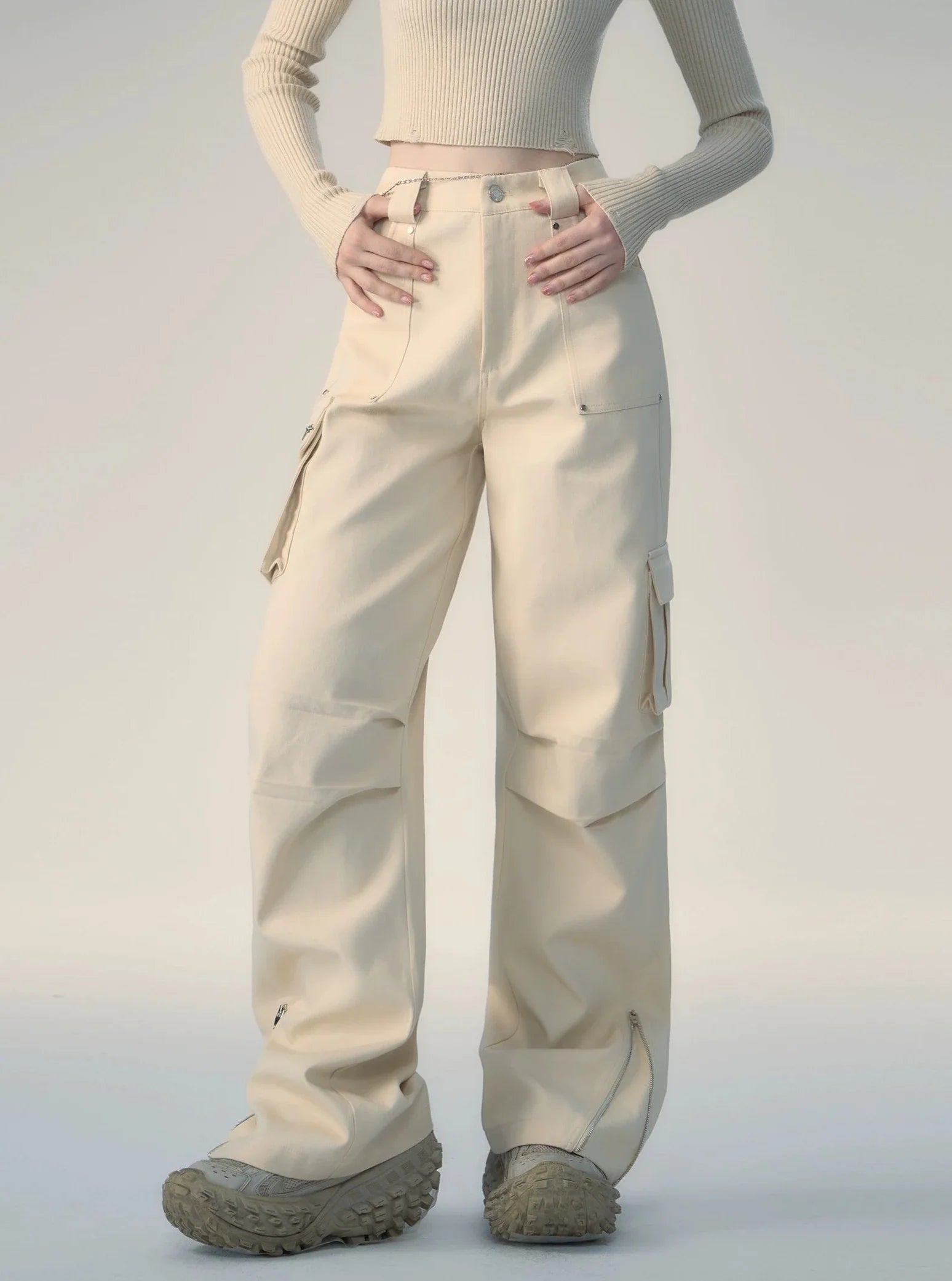 American Multi-Pocket Pants - chiclara