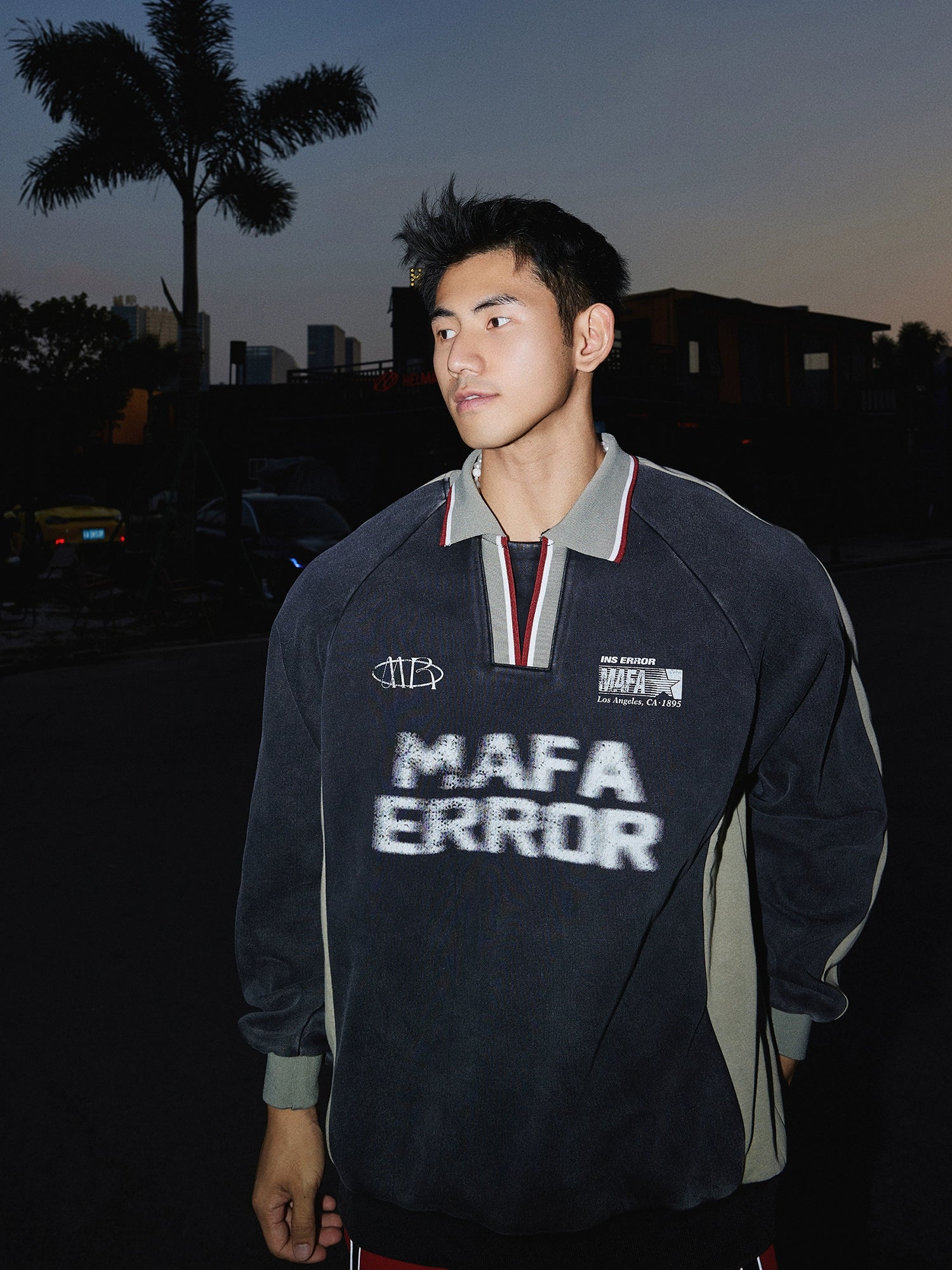 Navy Rugby Sweatshirt
